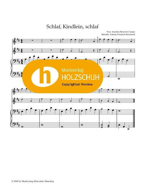 Schlaf, Kindlein, schlaf